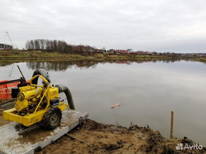 Аренда мощных насосов и мотопомп