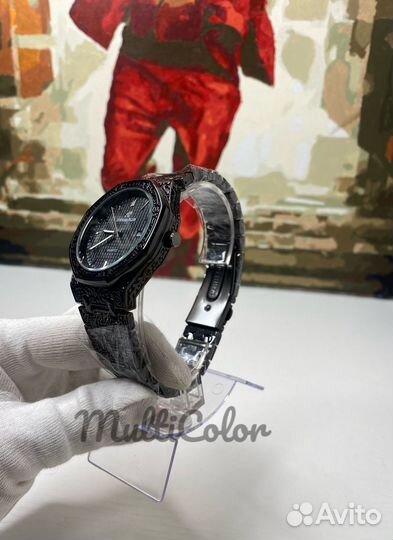 Часы Audemars Piguet (черные) Новые