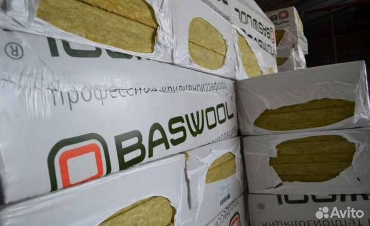 Утеплитель, каменная вата baswool