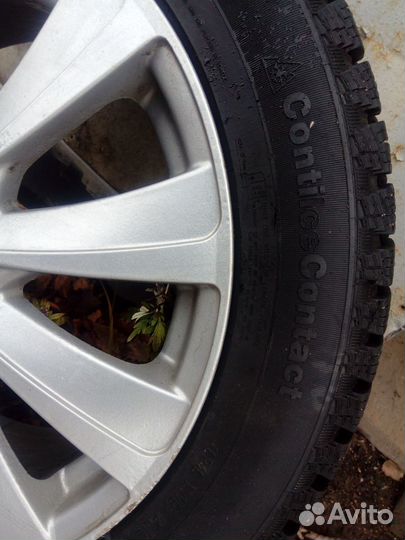 1шт. 225 50 17 continental на диске 5х108