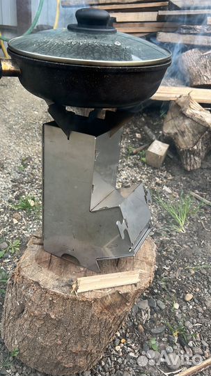 Печка для рыбалки