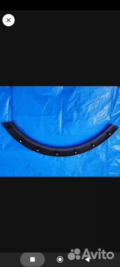 Накладка переднего левого крыла опель антара