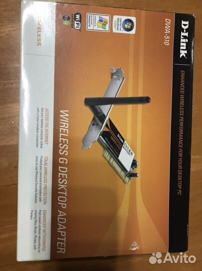 Wi-Fi адаптер D-link DWA-510