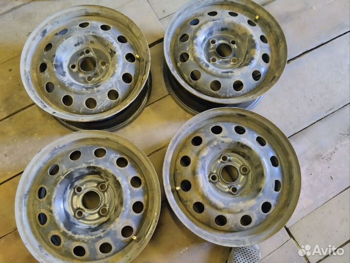 Штампованные диски r15 4x100