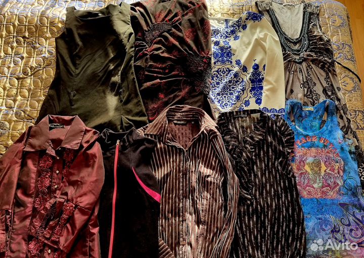 Женские вещи разные пакетами