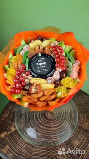 Букет из сухофруктов для мужчин и женщин