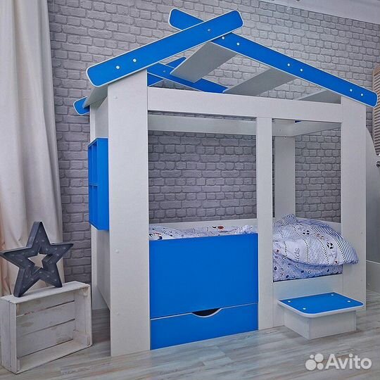 Кровать домик крепкая