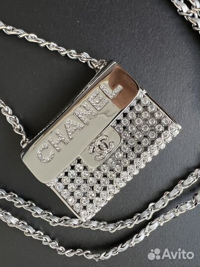 Chanel mini сумочка на цепочке