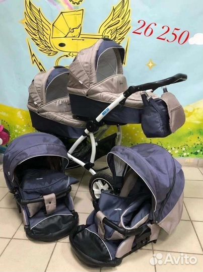 Коляска для двойни Aroteam Duo