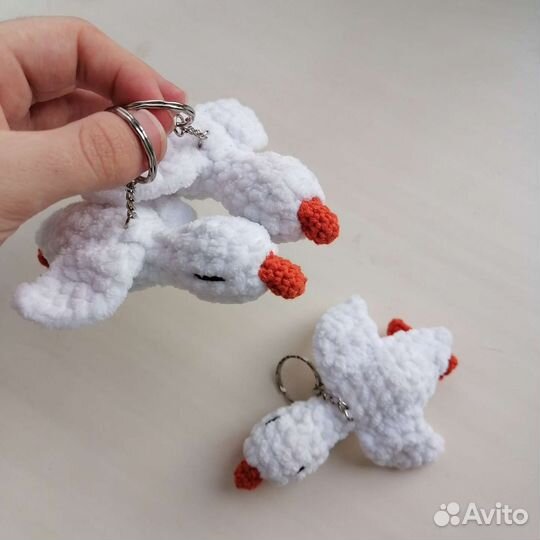 Брелок гусь-обнимусь