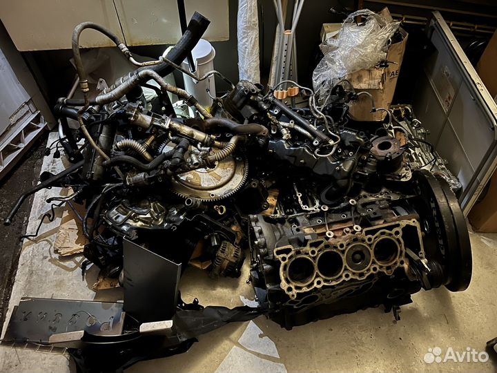 Двигатель в разборе Range Rover L322 3,6 Dt