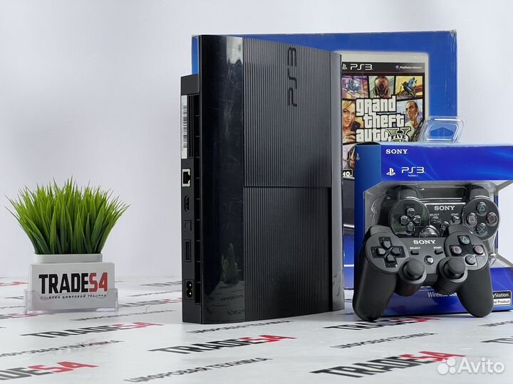 PS3 500Gb Два Геймпада Много Игр