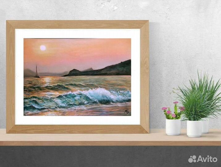 Интерьерная картина с морем