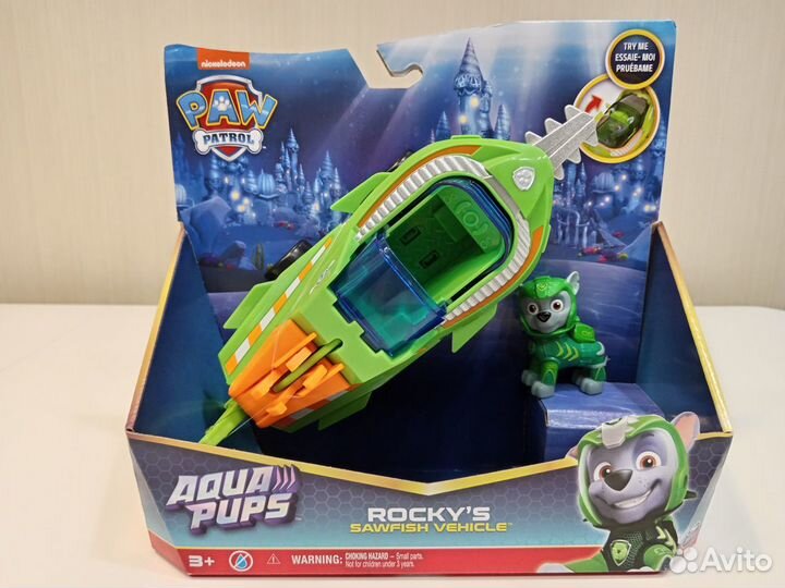 Новый Paw Patrol Aqua Щенячий патруль