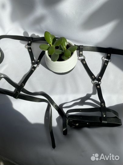 Портупея гартеры на ноги новые