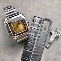 Часы Cartier santos 40 mm eya tiger