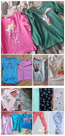 Пакет одежды (16 предметов) на девочку 128