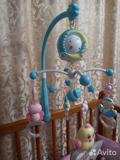 Мобиль на кроватку с проектором