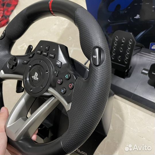 Игровой руль Hori Racing Wheel Apex PS5/PS4/PS3