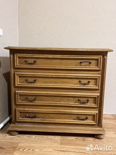 Комод натуральный дубовый шпон