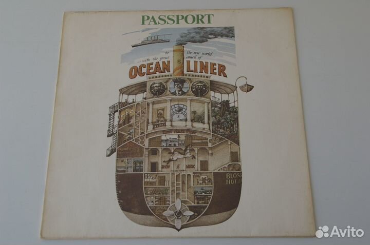 Пластинки Passport jazz rock Germany USA EX