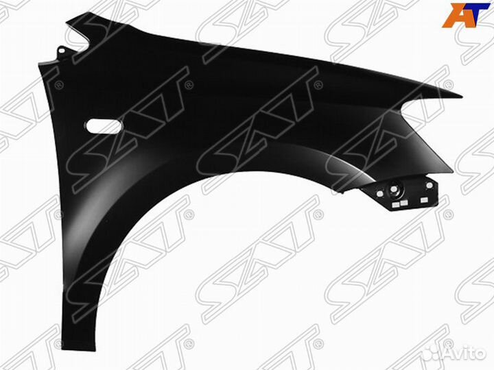 Крыло переднее Volkswagen Polo 09-20 (Справа / 4D