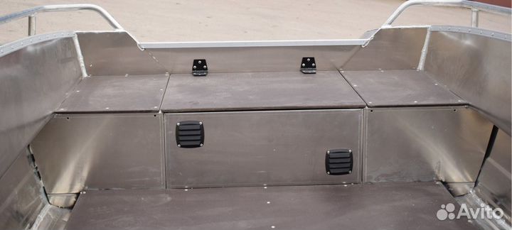 Алюминиевая лодка Wellboat New Style 410