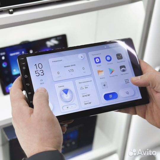 Магнитола Teyes 9” на Kia Sportage 3 SL