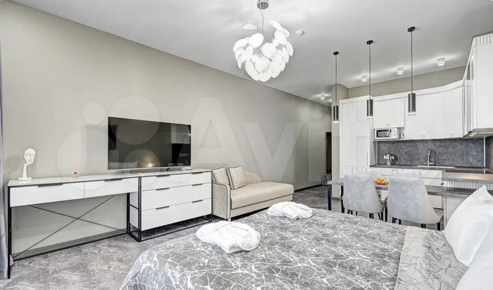 Апартаменты-студия, 55 м², 13/14 эт.