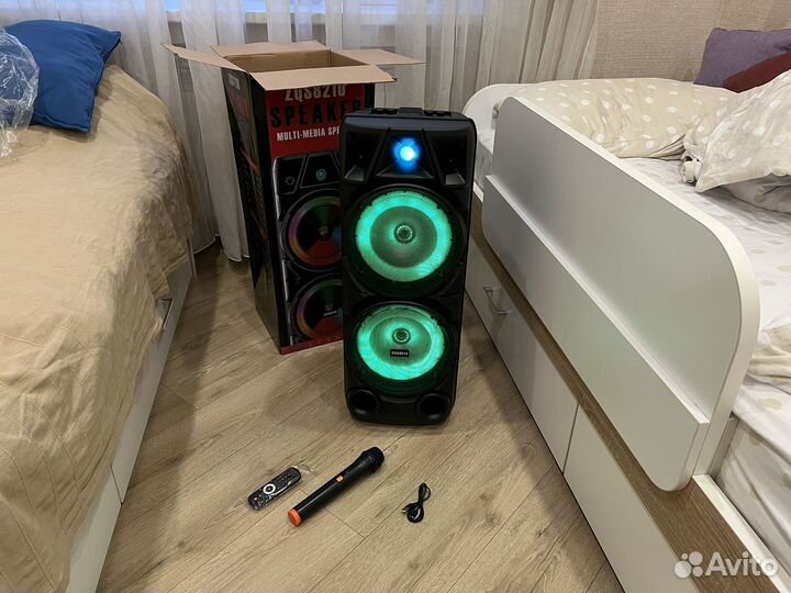 Новая блютуз колонка BT Speaker ZQS8210