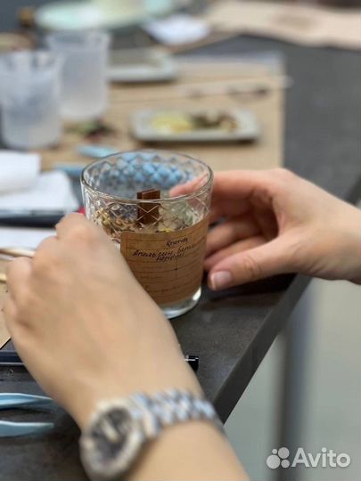 Творческое свидание, свечеварение, создание свечи