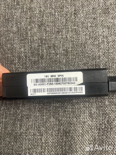 Блок питания для ноутбука/моноблока acer 19v 65w