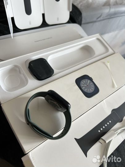 Apple watch series 8 41 mm 100 аккумулятор