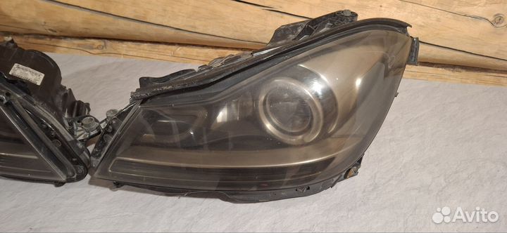 Фары mercedes 204