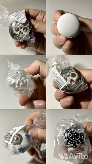 Керамические мебельные ручки