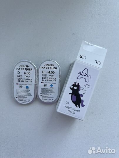 Контактные линзы Adria -4