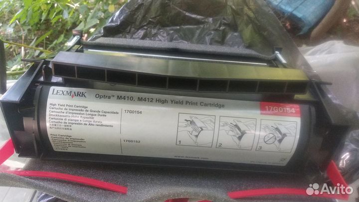 Картридж lexmark optra m410 m412 (Н.Ельцовка)