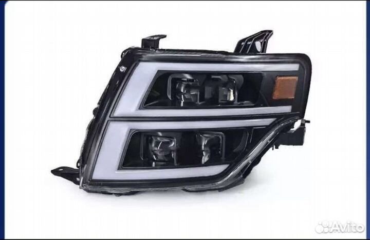 Оптика Фары Mitsubishi Pajero 4 Wagon Tuning