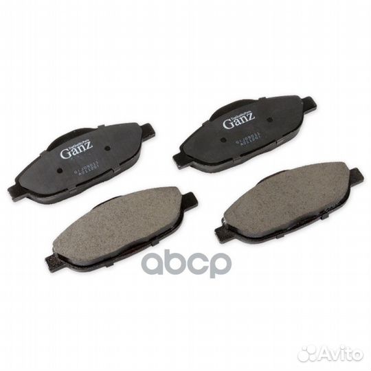 Колодки передние peugeot 308 ganz GIJ09011 GIJ0