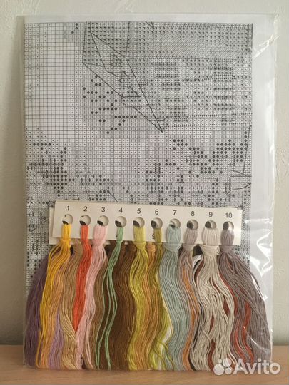Набор для вышивания крестом Золотое руно