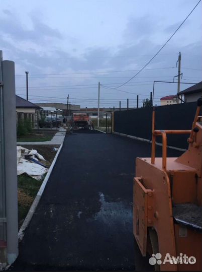 Асфальтирование, Укладка асфальта, благоустройство