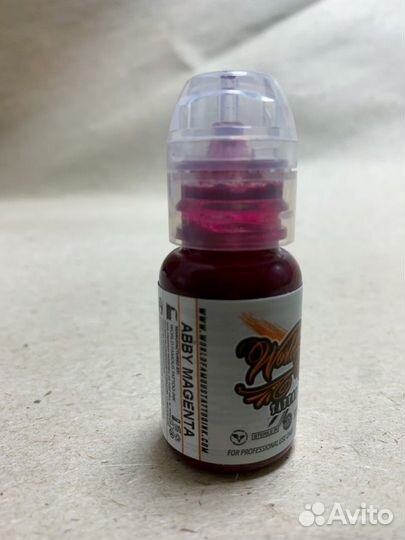 World famous abby magenta краска для тату