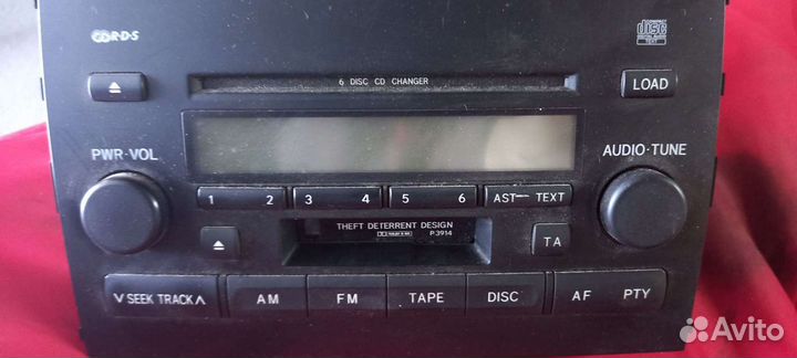 Магнитола Toyota Land Cruiser Prado 120