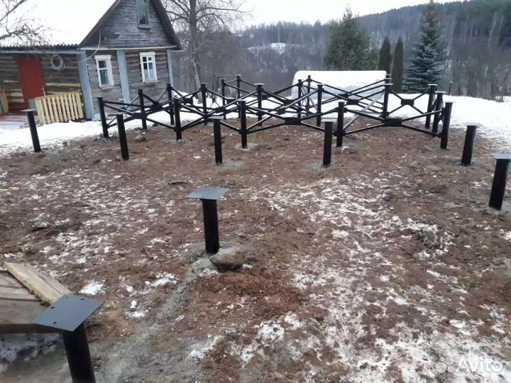 Фундамент винтавй свай