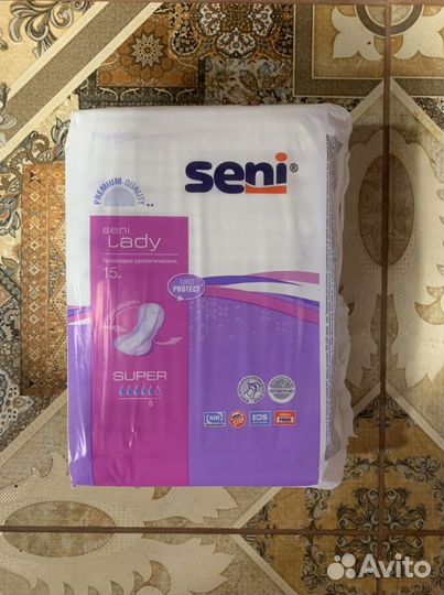 Урологические прокладки женские Seni