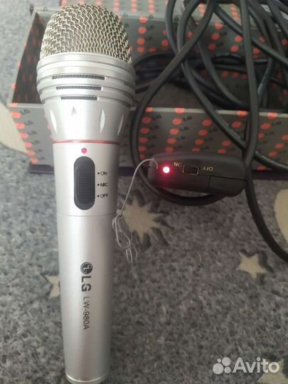 Микрофон для караоке lg