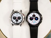 Часы Samsung galaxy watch 4 classic Черные/Серебро