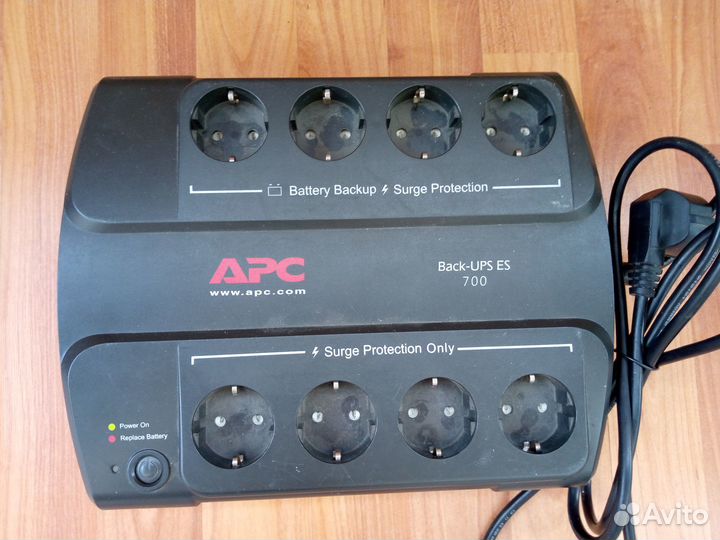 Ибп APC Back-UPS ES 700 (на восстановление)