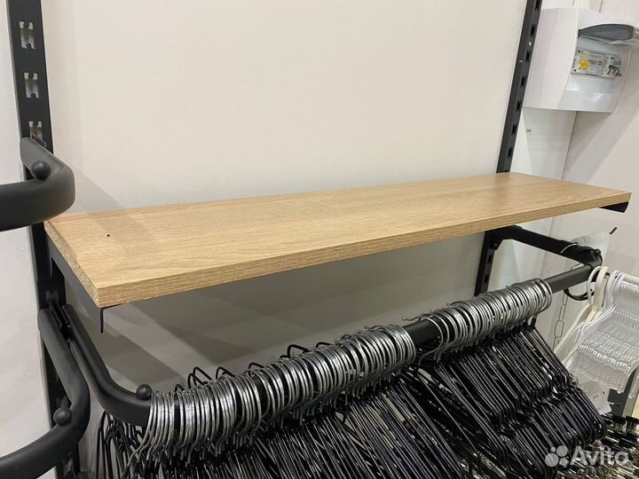 Торговое оборудование, рейлы, вешало, гардеробная