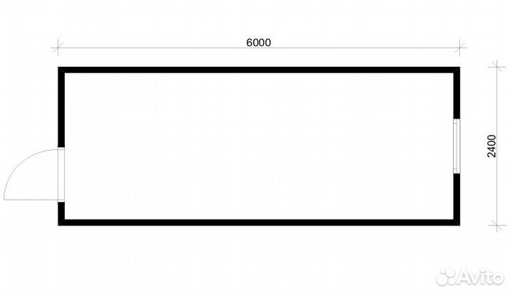 Бытовка утепленная металлическая